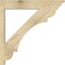Ekena Millwork Olympic Rough Sawn Traditional Outlooker, Douglas Fir, 6"W x 30"D x 30"H OUT06X30X30OLY01RDF - alternate 4